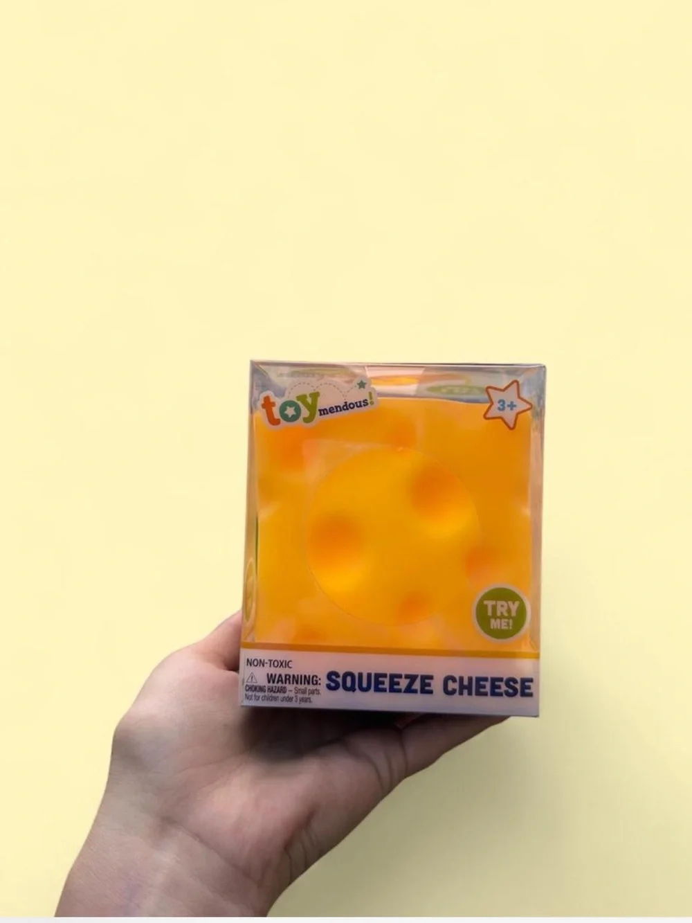 Squeeze Cheese Squishy